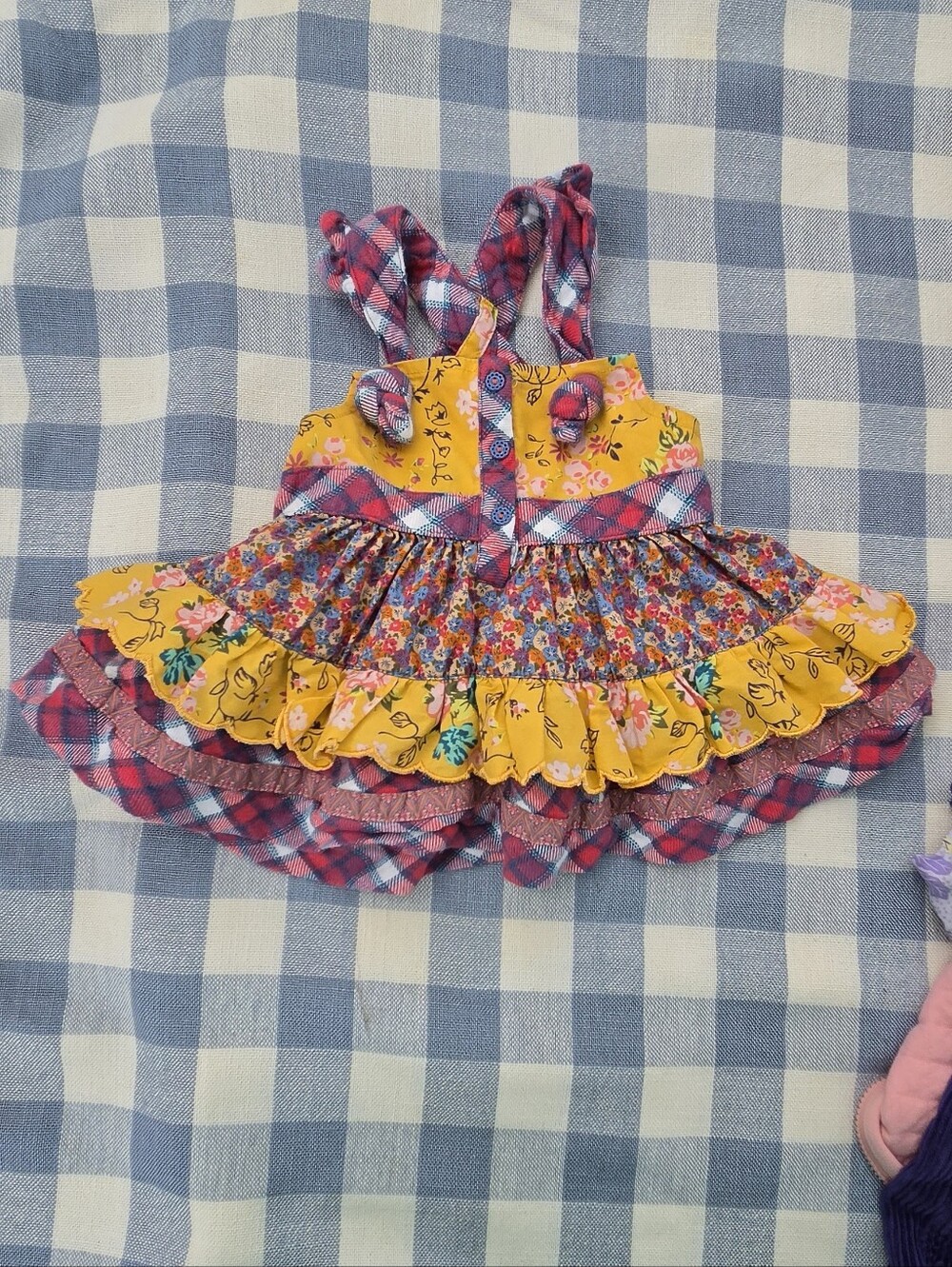 Matilda Jane Yellow Floral Outfit, 3-6 Months